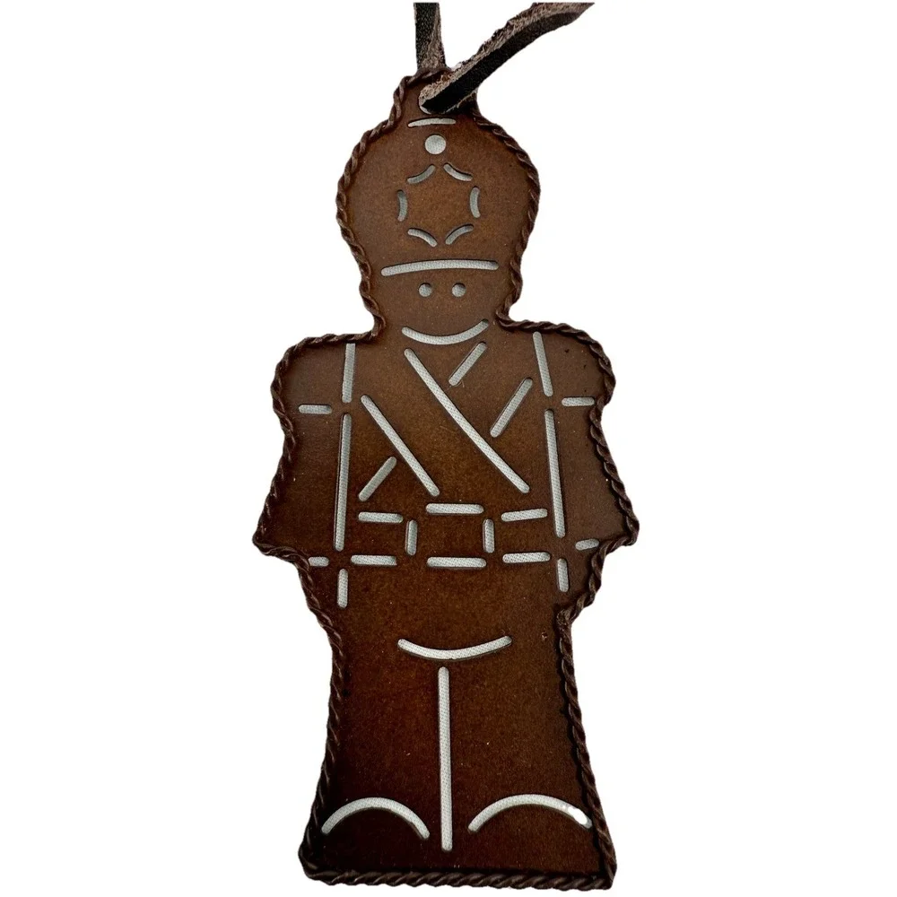 Lot (6) 2006 Provo Craft Rustic Metal Christmas Ornaments Soldiers &‎ Santa NWT